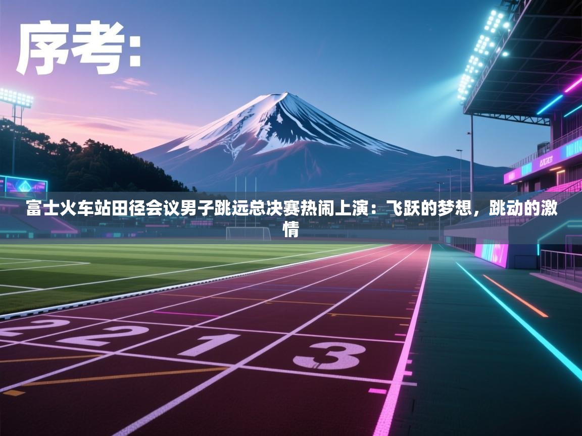 富士火车站田径会议男子跳远总决赛热闹上演:飞跃的梦想,跳动的激情 第1张