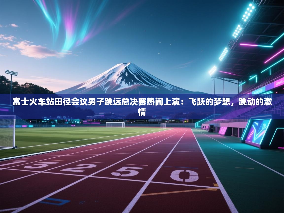 富士火车站田径会议男子跳远总决赛热闹上演:飞跃的梦想,跳动的激情 第2张